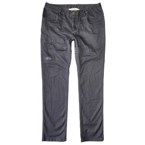 Arborwear Gray Canvas Pants‎ Womens 12 Workwear Utility Gorpcore Urban Outdoors